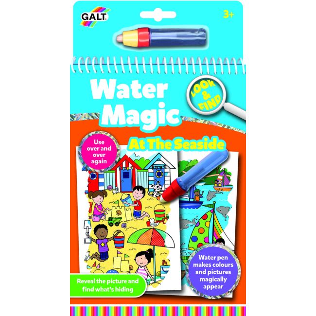 Water magic:carte de colorat la mare