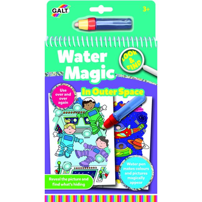 Water magic: carte de colorat spatiu