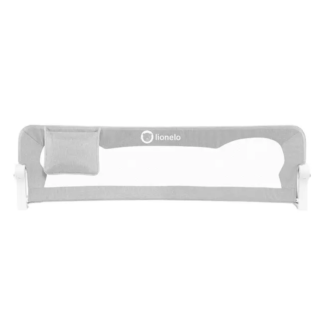 Lionelo - Bariera protectie pat Eva, 150x35 cm, Gri BYNLO-EVA_GREY_MELANGE