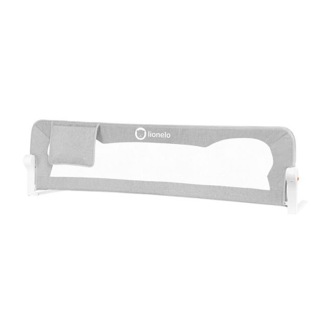 Lionelo - Bariera protectie pat Eva, 150x35 cm, Gri BYNLO-EVA_GREY_MELANGE