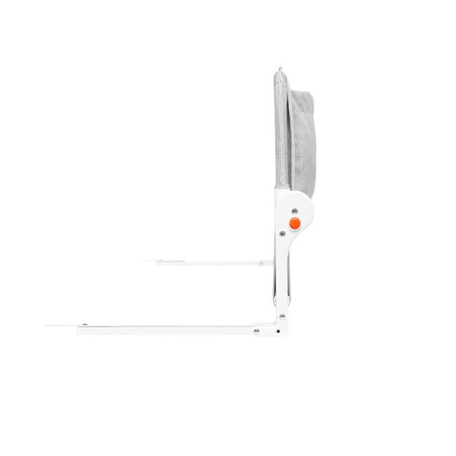 Lionelo - Bariera protectie pat Eva, 150x35 cm, Gri BYNLO-EVA_GREY_MELANGE