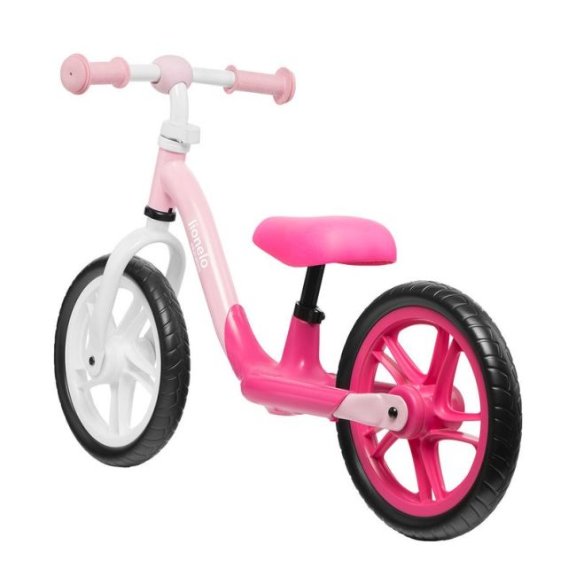 Lionelo - Bicicleta fara pedale Alex, 12″, Bubblegum BYNLOE-ALEX_BUBBLEGUM