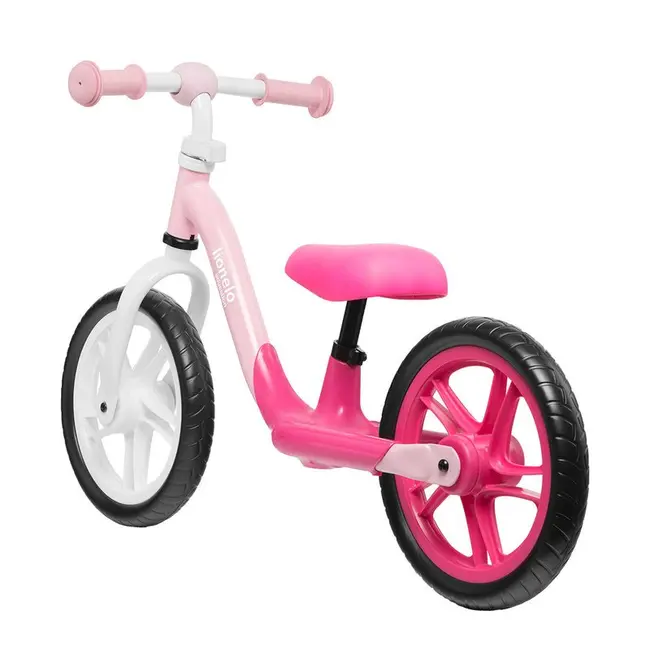Lionelo - Bicicleta fara pedale Alex, 12&Prime;, Bubblegum BYNLOE-ALEX_BUBBLEGUM