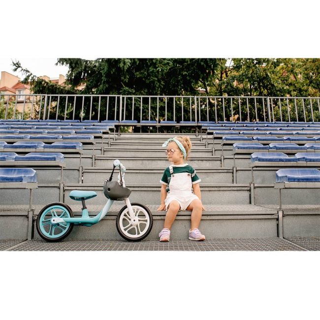 Lionelo - Bicicleta fara pedale Alex, 12″, Turquoise BYNLOE-ALEX_TURQUOISE