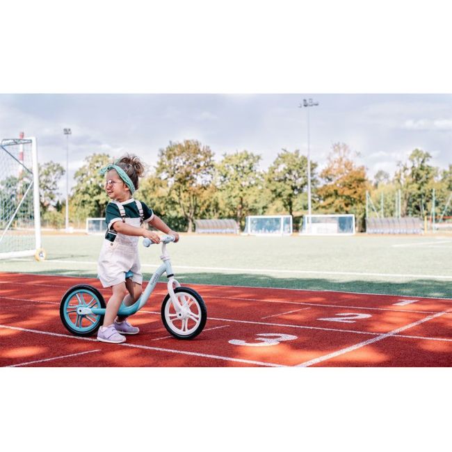 Lionelo - Bicicleta fara pedale Alex, 12″, Turquoise BYNLOE-ALEX_TURQUOISE