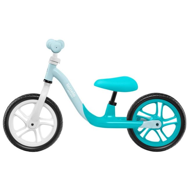 Lionelo - Bicicleta fara pedale Alex, 12″, Turquoise BYNLOE-ALEX_TURQUOISE