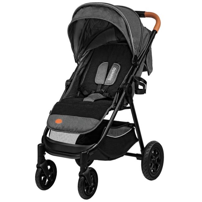 Lionelo - Carucior sport Bell Cu accesorii, 0-22 kg, Gri BYNLO-BELL_GRAPHITE