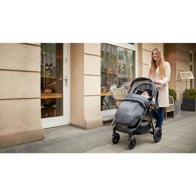 Lionelo - Carucior sport Bell Cu accesorii, 0-22 kg, Gri BYNLO-BELL_GRAPHITE