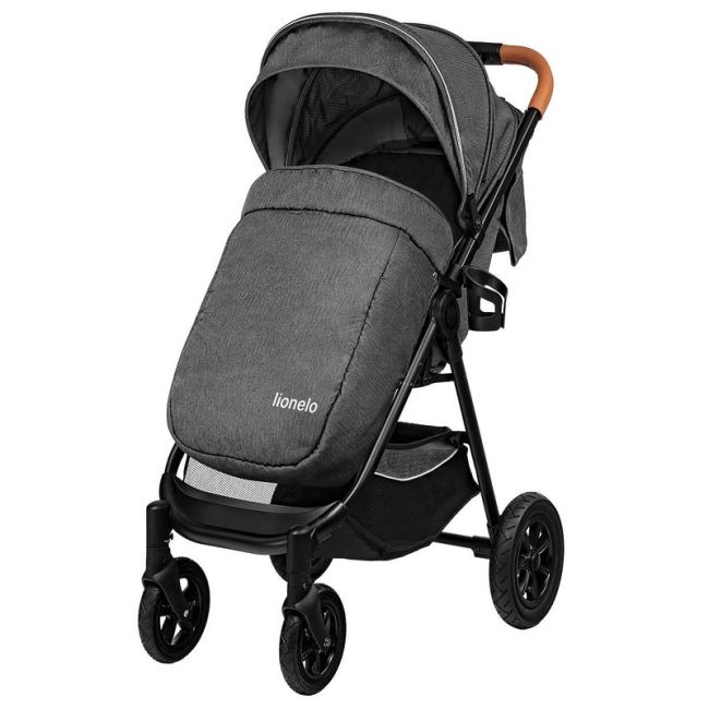 Lionelo - Carucior sport Bell Cu accesorii, 0-22 kg, Gri BYNLO-BELL_GRAPHITE
