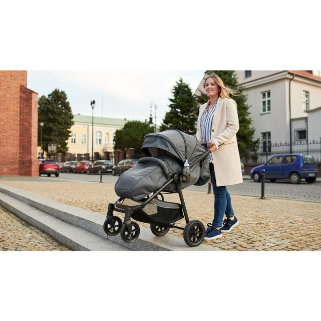 Lionelo - Carucior sport Bell Cu accesorii, 0-22 kg, Gri BYNLO-BELL_GRAPHITE