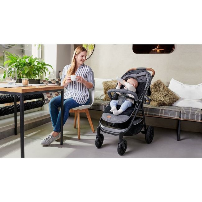 Lionelo - Carucior sport Bell Cu accesorii, 0-22 kg, Gri BYNLO-BELL_GRAPHITE