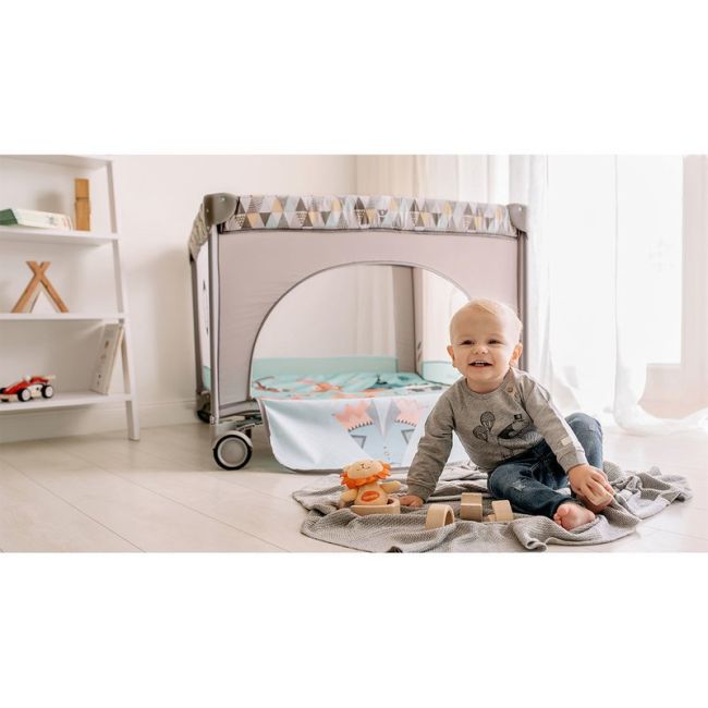Lionelo - Tarc de joaca Sofie, Grey Scandi BYNLO-SOFIE_GREY_SCANDI