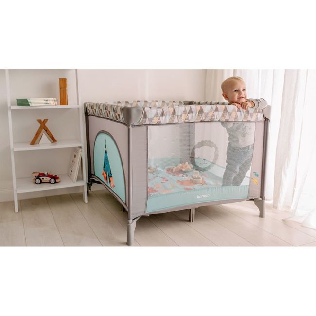 Lionelo - Tarc de joaca Sofie, Grey Scandi BYNLO-SOFIE_GREY_SCANDI