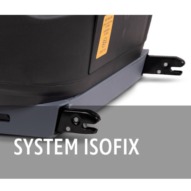 Scaun auto Zafiro cu Isofix Grafit 15-36 Kg Coletto SUPzafiro_ifix_grafit