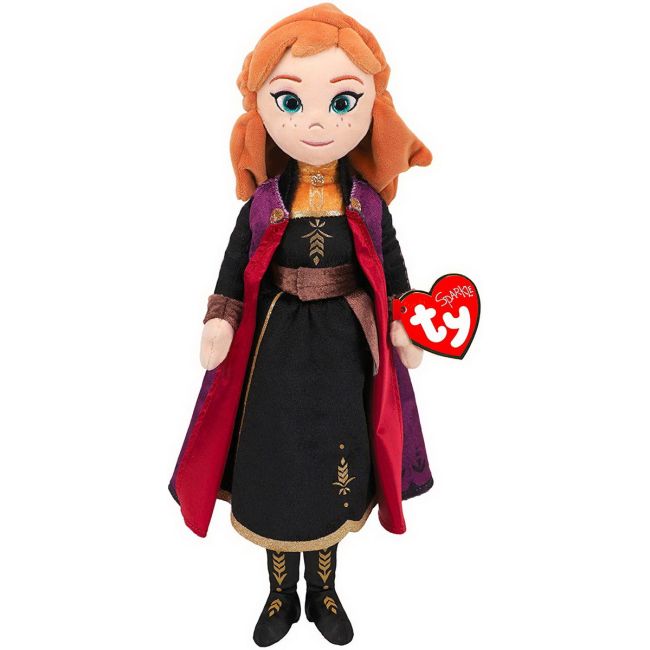 FROZEN2 PAPUSA DIN PLUS PRINTESA ANNA 40CM CU SUNETE VIVTY02407