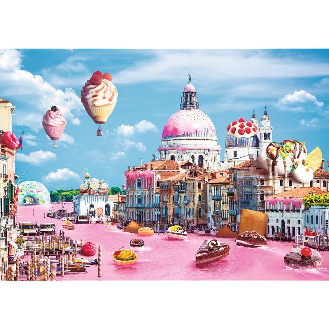 PUZZLE TREFL 1000 PRAJITURELE LA VENETIA VIV10598