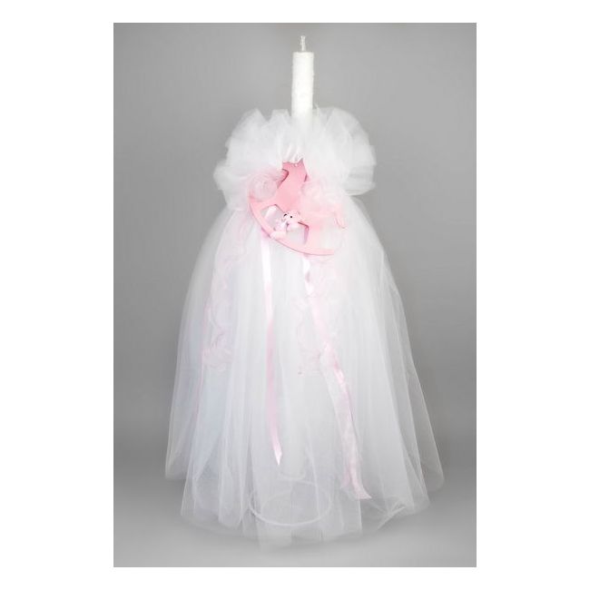 Lumanare botez ursuleti si caluti LB012