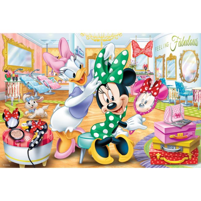 PUZZLE TREFL 100 MINNIE LA SALONUL DE INFRUMUSETARE VIV16387
