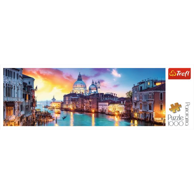 PUZZLE TREFL 1000 PANORAMA CANAL GRANDE VENETIA VIV29037