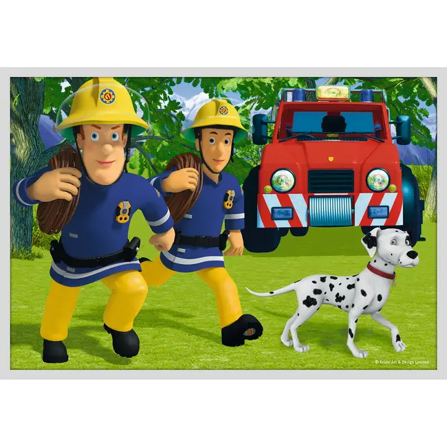 PUZZLE TREFL 10IN1 ECHIPA POMPIERULUI SAM VIV90356