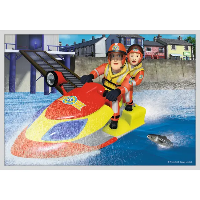 PUZZLE TREFL 10IN1 ECHIPA POMPIERULUI SAM VIV90356