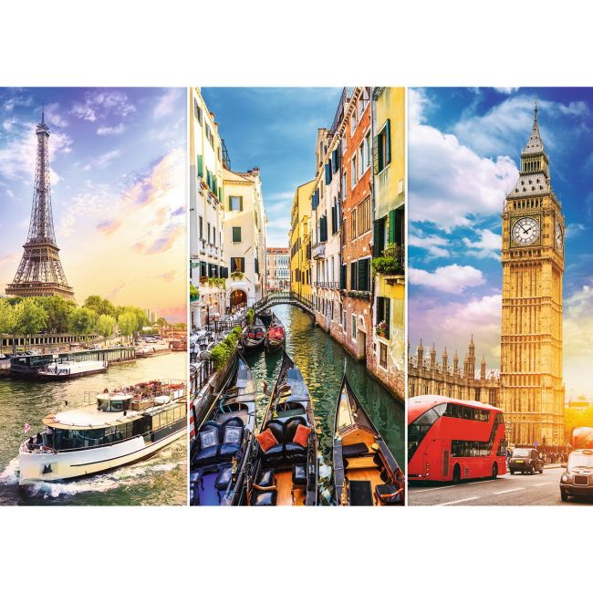 PUZZLE TREFL 4000 CALATORIE IN EUROPA VIV45009
