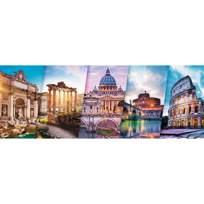 PUZZLE TREFL 500 PANORAMA CALATORIND IN ITALIA VIV29505