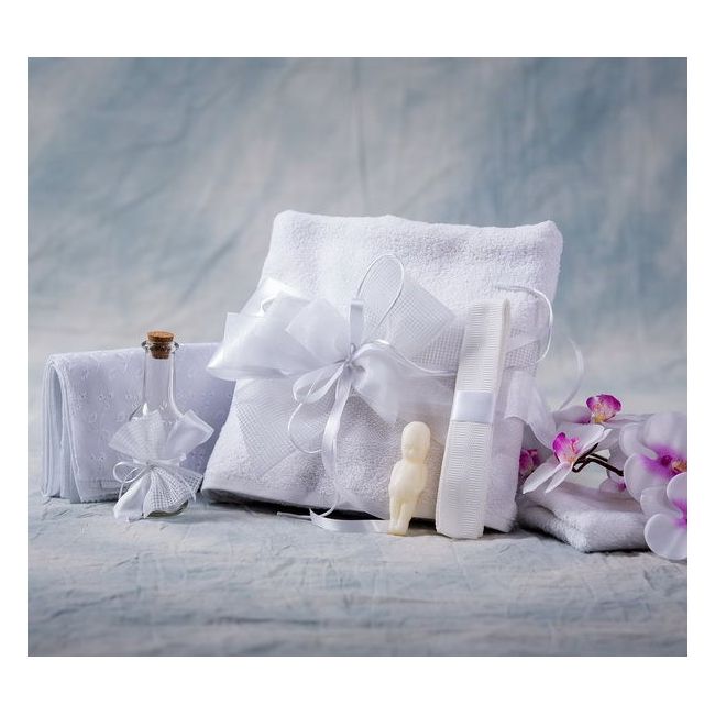 Trusou pentru botez pure white Unisex NK025 NKO981