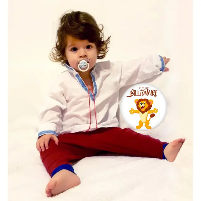 Set Stickere pentru Fotografii copii Funny Animals Baby Milestone Stickers Unisex 15 cm - pentru fotografii memorabile