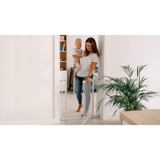 Lionelo - Poarta siguranta Truus Slim, Grey BYNLO-TRUUSSLIM_GREY