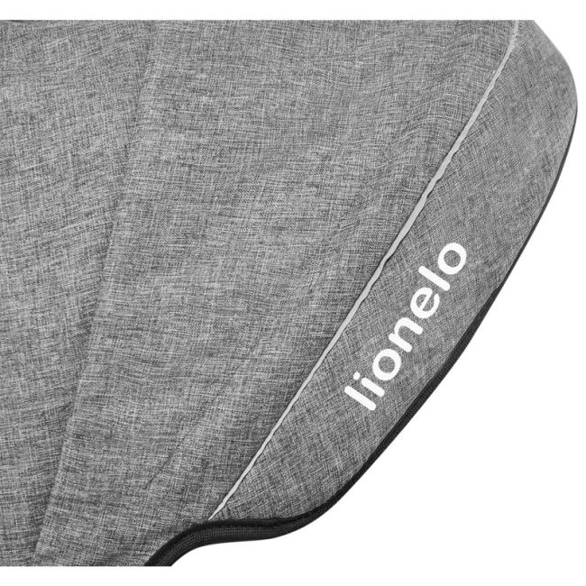 Lionelo - Tricicleta Tris Stone Grey Mecanism de pedalare libera, Suport picioare, Control al directiei, Scaun reversibil, Rotire 360 grade, Pliabila, Gri BYNLO-TRISSTONE_GREY