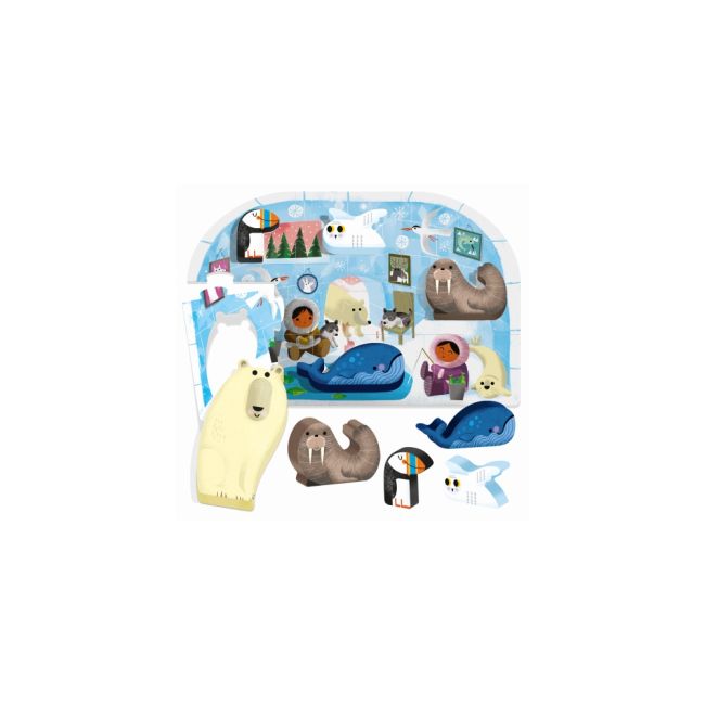 MONTESSORI PRIMUL MEU PUZZLE POLUL NORD - ARTHE24711