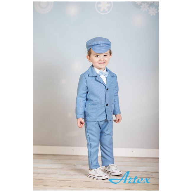 Costum elegant - Blue&White Art021