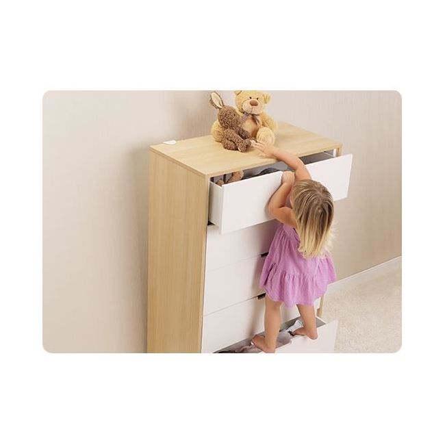 Set fixare anti-inclinare mobilier REER 73020