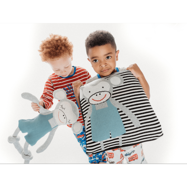 Perna decor bumbac cheeky monkey tnabg018