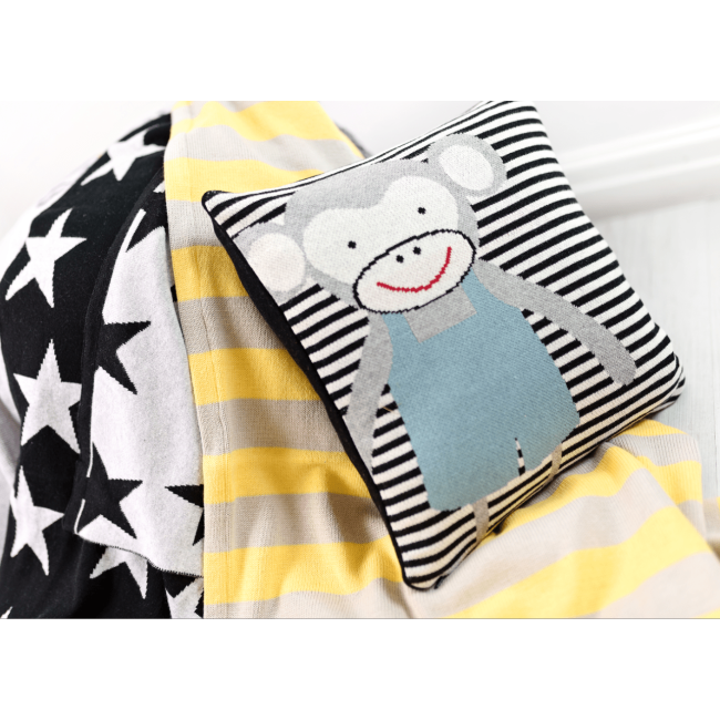 Perna decor bumbac cheeky monkey tnabg018