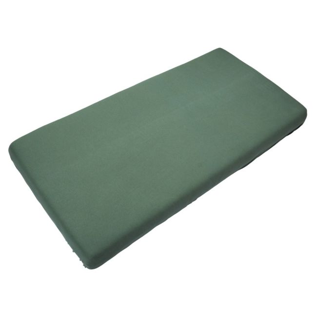 Cearsaf din bambus cu elastic 60 x 120 cm aspen green tnatm-hl600-530