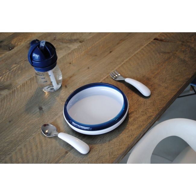 Farfurie copii cu inel pentru antrenament navy tna61133700