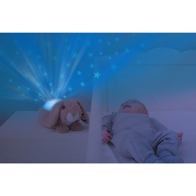 Proiector sau lampa de veghe muzicala iepurasul ruby tnaza-rubi-01