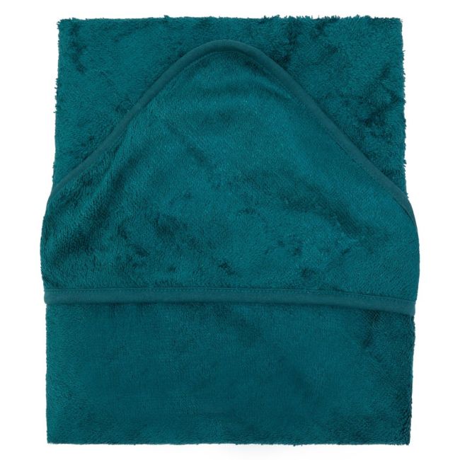 Prosop cu gluga xxl pentru copii din bambus deep lake  tnatm-cap05-534