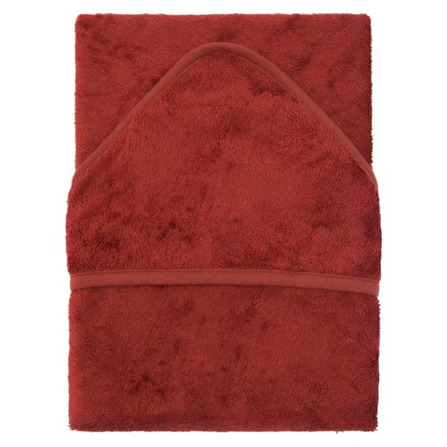 Prosop cu gluga xxl pentru copii din bambus rosewood tnatm-cap05-532