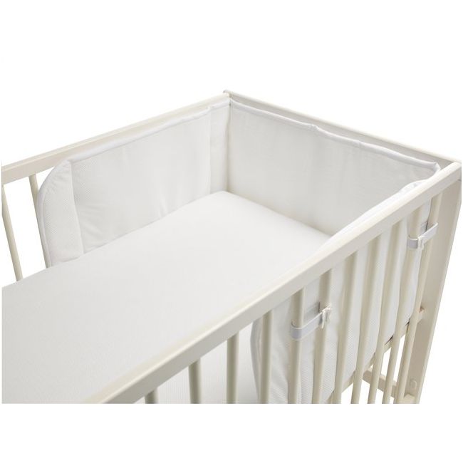 Protectie laterala pentru patut alb tnaabu-120-060-ww