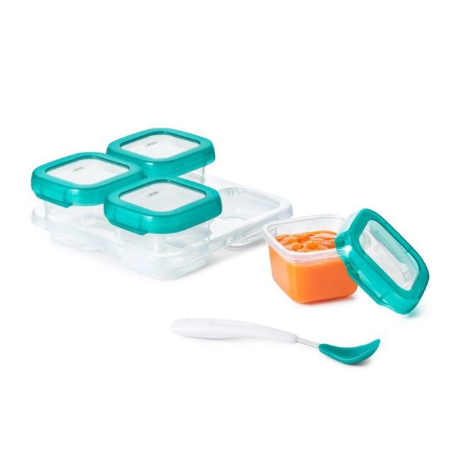 Recipiente din plastic pentru congelare alimente 4 x 120 ml tna61130000
