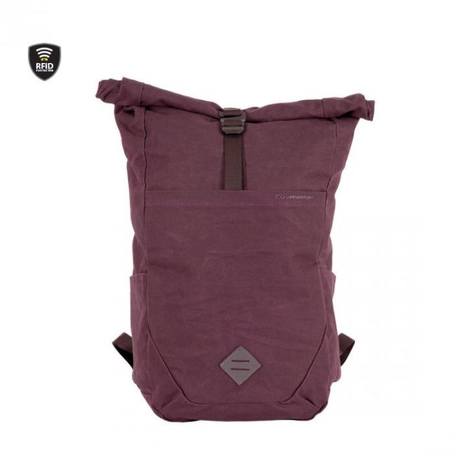 Rucsac cu protectie rfid kibo purple 25l tna53156