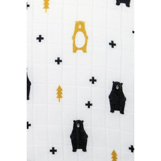 Set 3 museline bambus oso tula 120 x 120 cm tnatsbv3a5