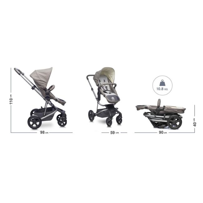 Carucior harvey 2 ocean blue tnaeha20002