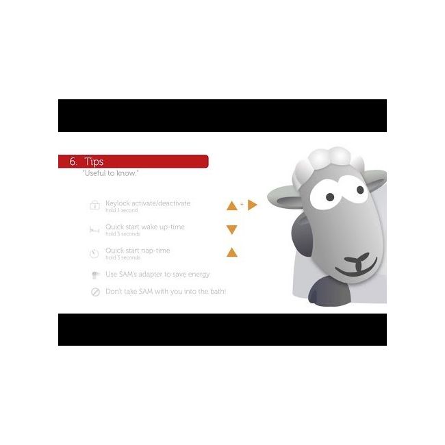 Ceas antrenor de somn zazu kids sam blue tnaza-sam-02
