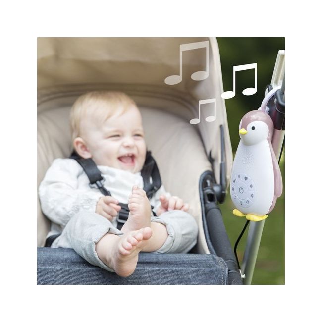 Jucarie muzicala si lampa de veghe zazu kids zoe gri tnaza-zoe-01