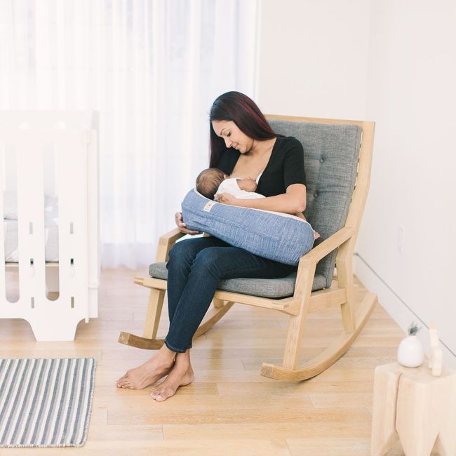 Perna de Alaptat Ergobaby Foam Vintage Blue - TNANPAVINTAGELD