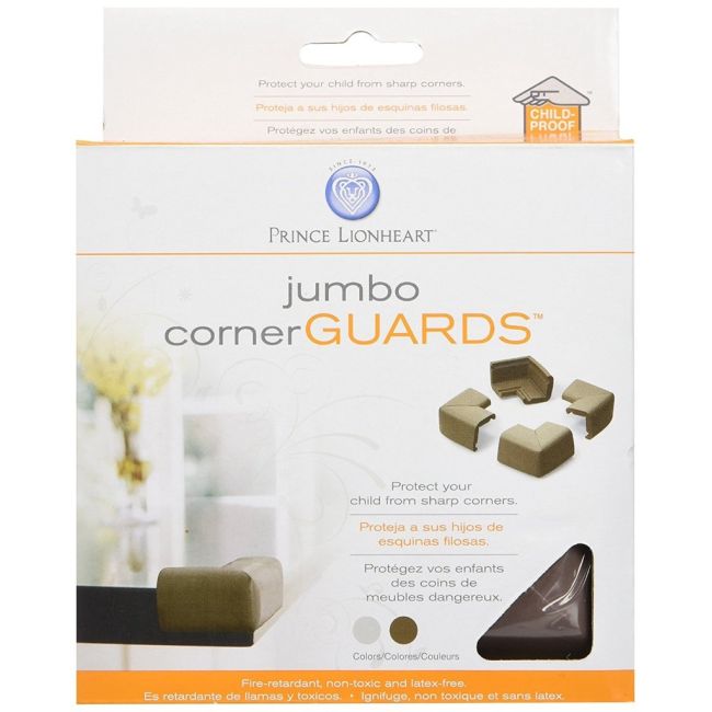 Protectii prince lionheart pentru colturi jumbo maro tna0101